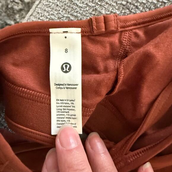 Lululemon Flow Y Wraps Sports Bra-8 - Picture 6 of 7